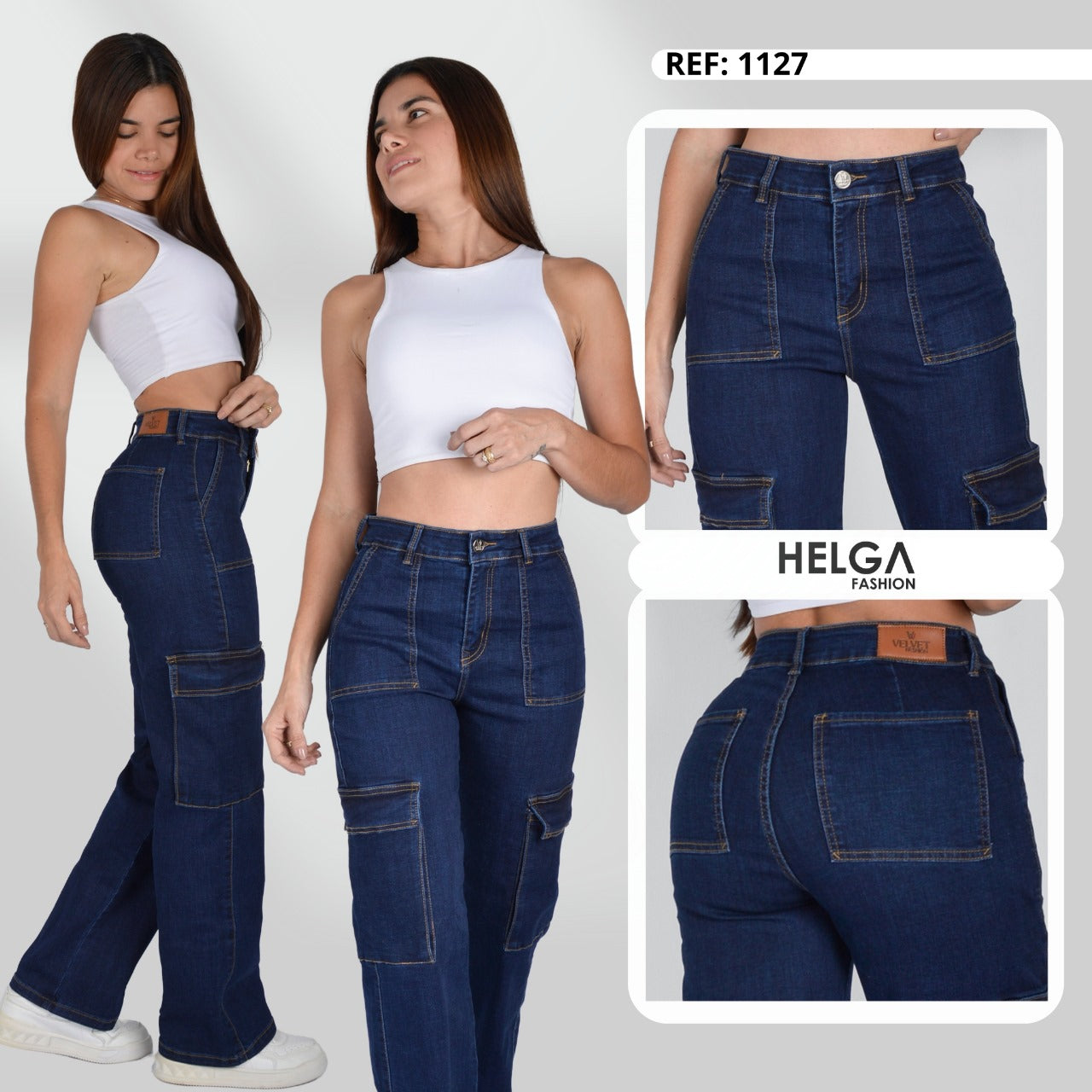 Jean Cargo Strech, Tiro Alto Ref 1127