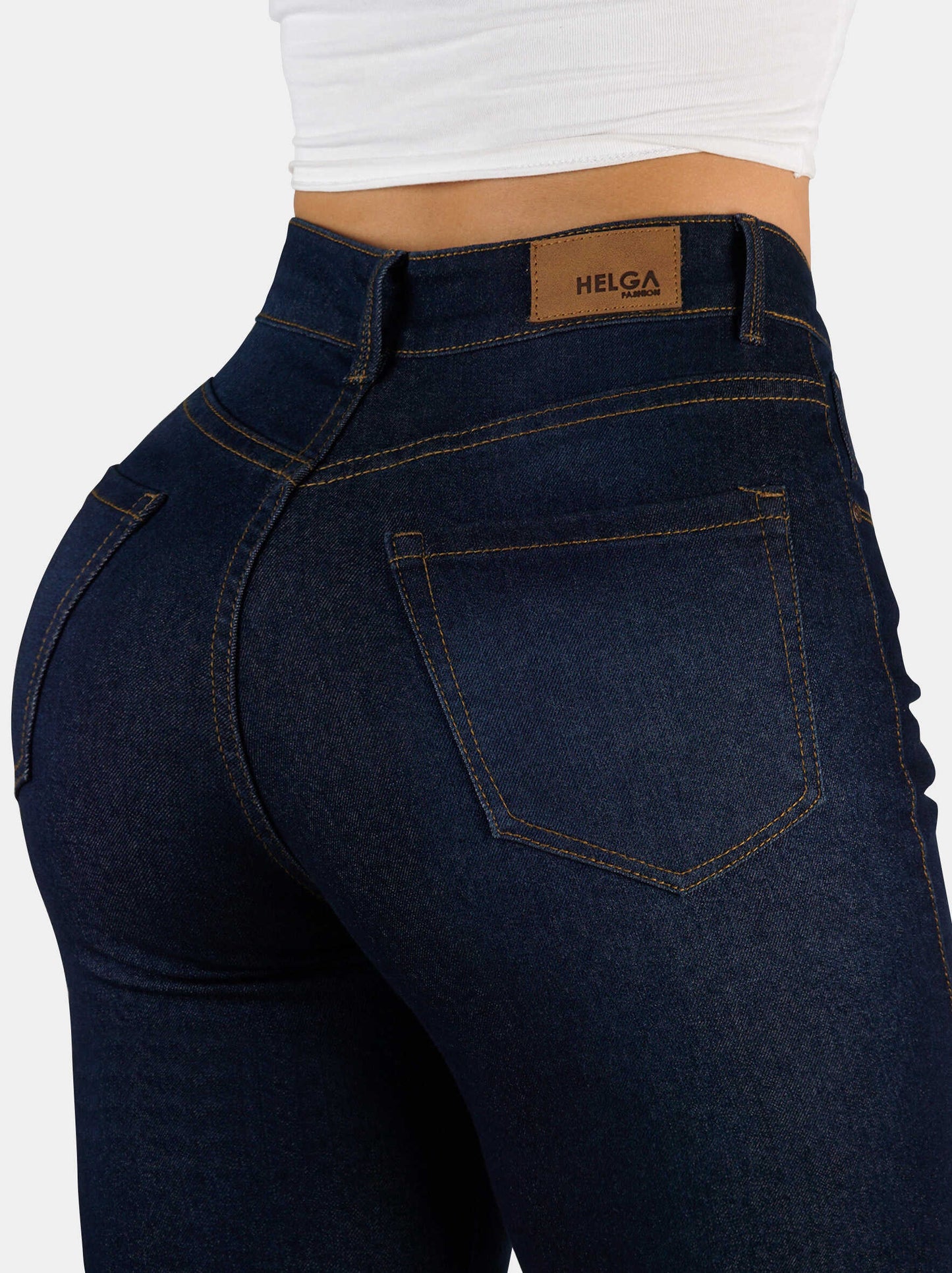 Jean Mom Cargo Tiro Alto 1131