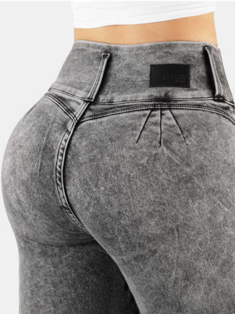 Jeans Skinny Strech Control Abdomen, Tiro Alto Ref 1188