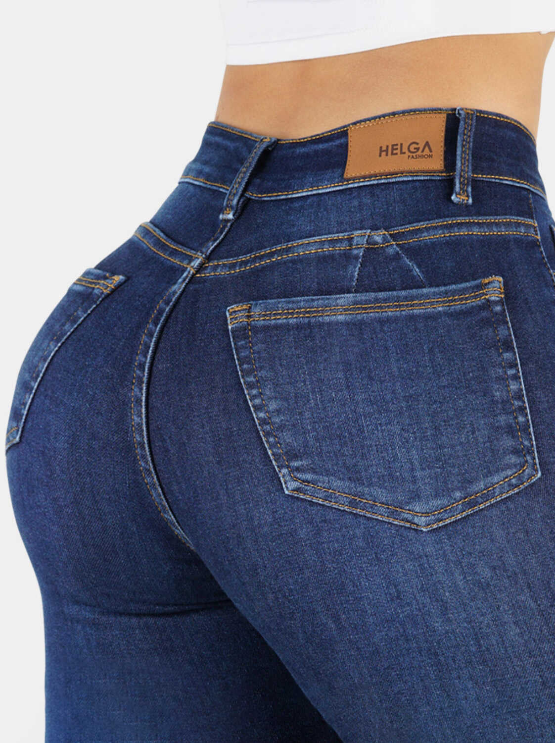 Jeans Skinny Strech, Tiro Alto Ref 1196