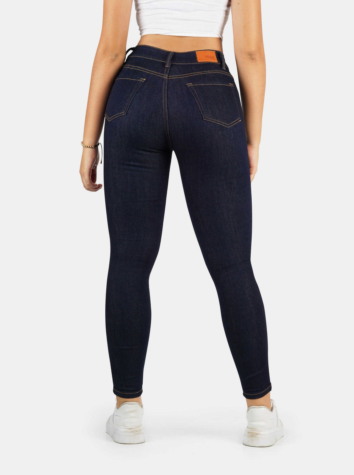Jeans Skinny Strech, Tiro Alto Ref 1173