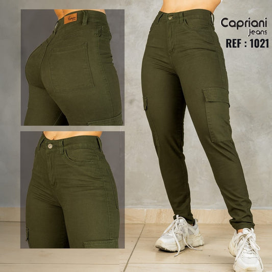 Jean Cargo  Strech, Tiro Alto Ref 1021