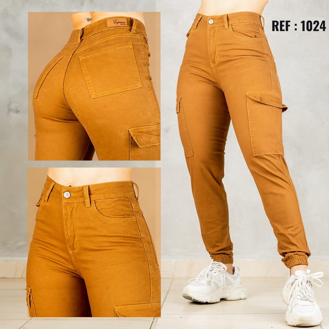 Jean Cargo  Strech, Tiro Alto Ref 1024