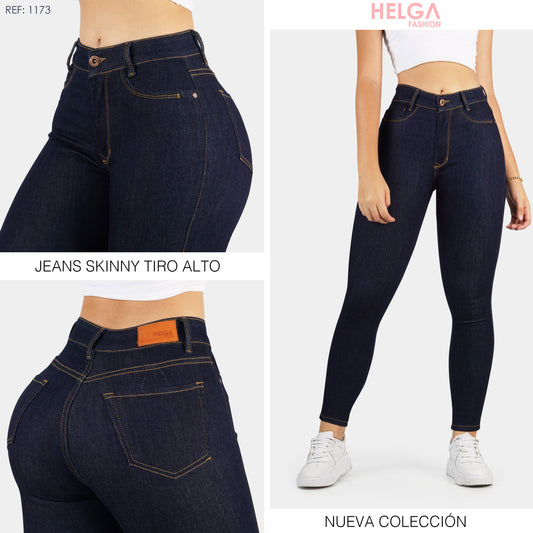 Jeans Skinny Strech, Tiro Alto Ref 1173
