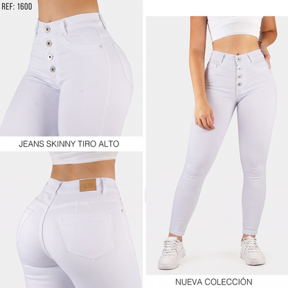 PACK X3 JEANS COLOR DAMA