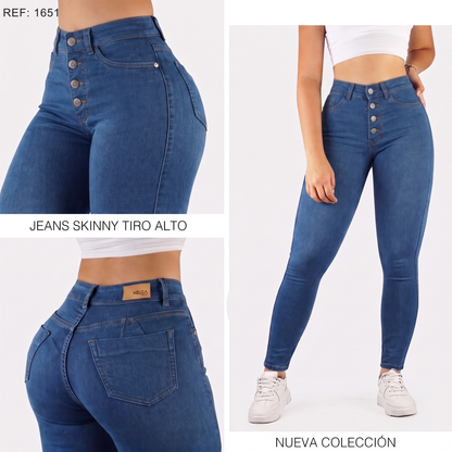 PACK X3 JEANS PREMIUM DAMA