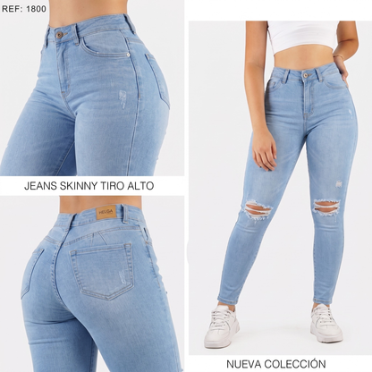PACK X3 JEANS PREMIUM DAMA