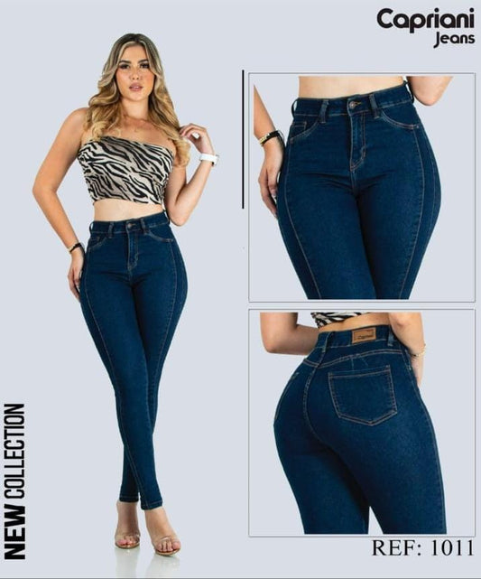 Jeans Mujer Tiro Alto 1011